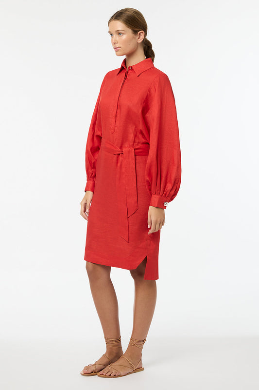 New Volumes Dress (Red)