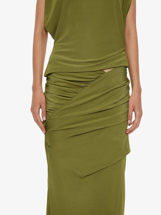 CHRISTOPHER ESBER Christo Jersey Skirt (Lizard)