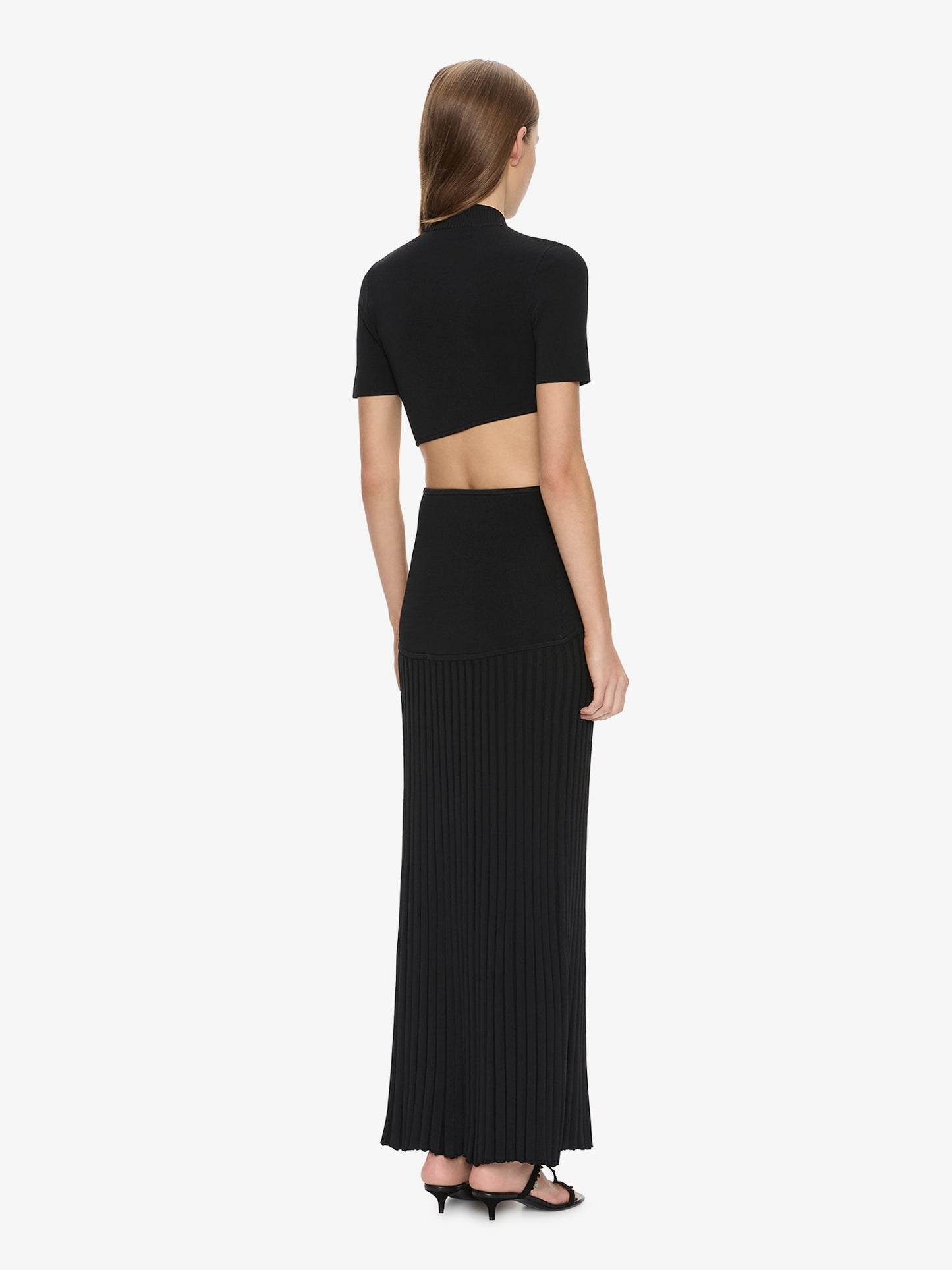 CHRISTOPHER ESBER Maparadita Pleated Skirt (Black)