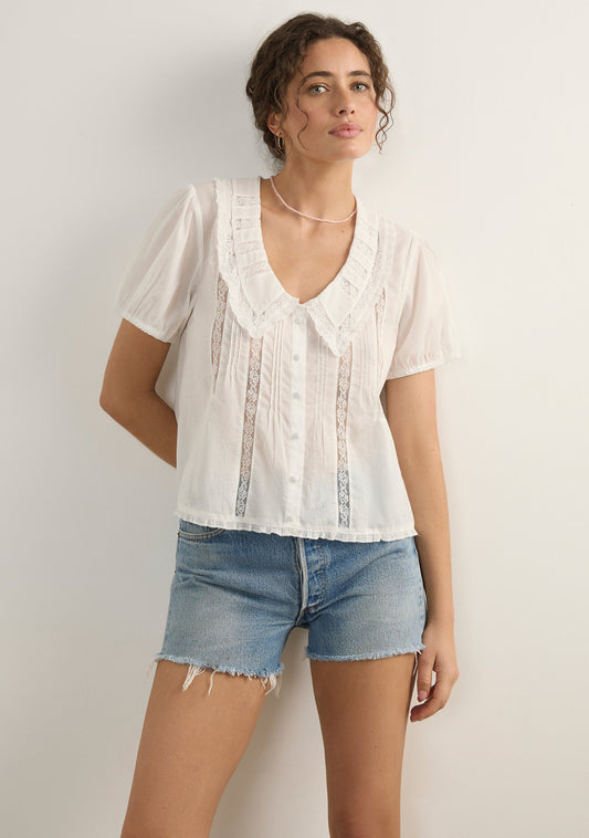 Auguste The Label Violette Blouse (Print)