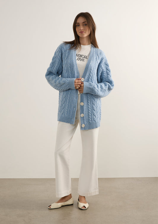 Auguste The Label Zoya Cardigan (Blue)