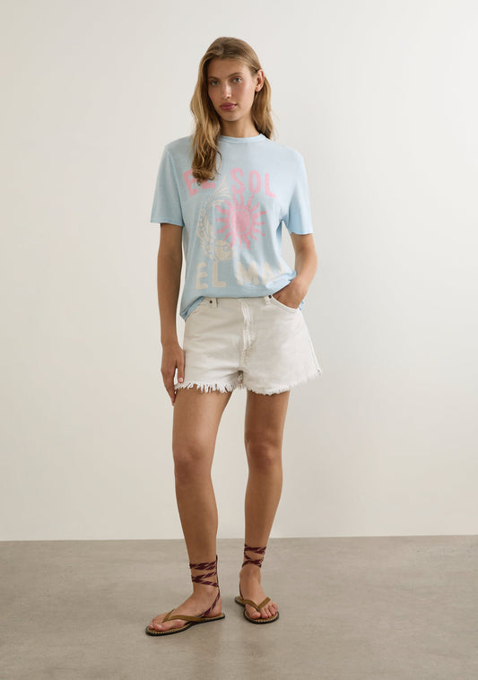 Auguste The Label Sol Classic Tee (Blue)