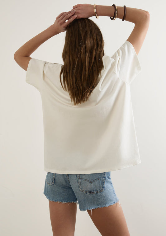 Auguste The Label Picante Boyfriend Tee (White)