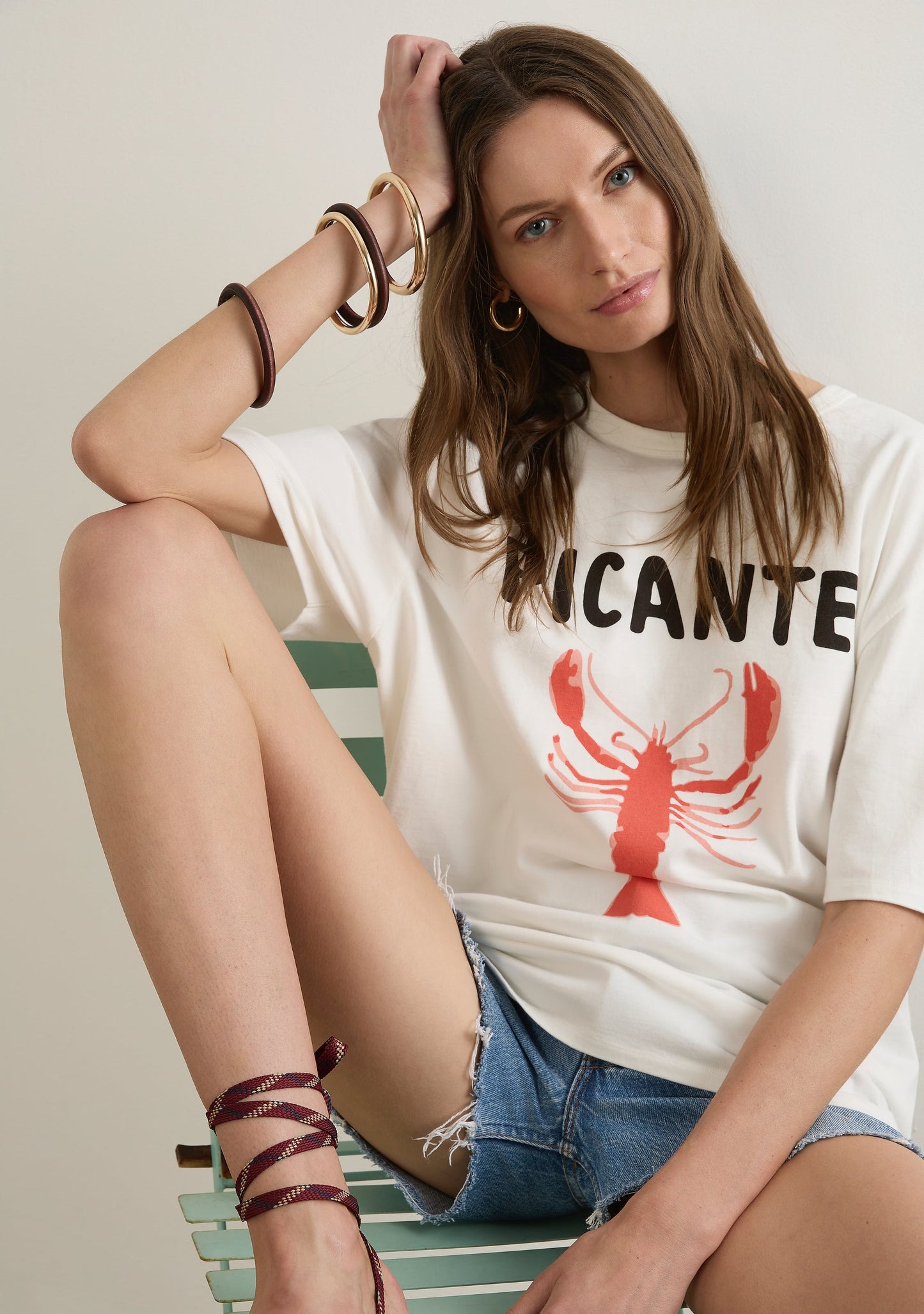 Auguste The Label Picante Boyfriend Tee (White)