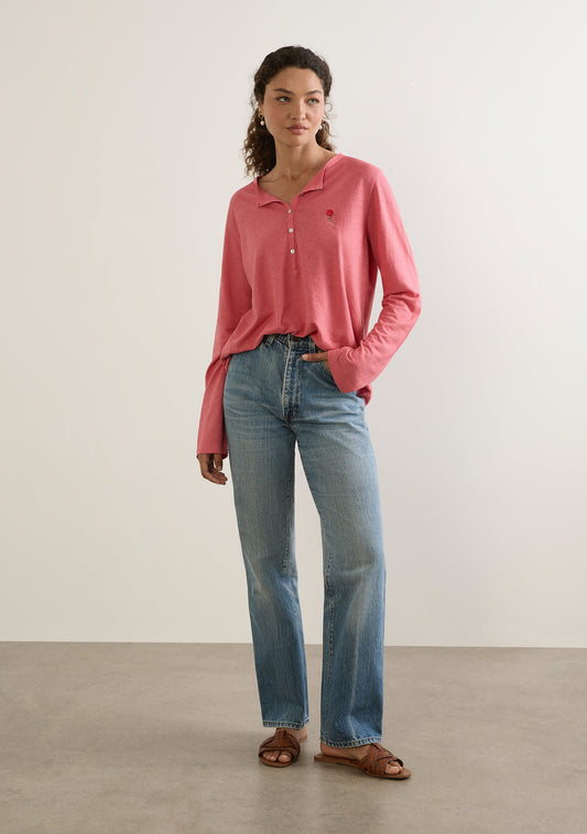 Auguste The Label Kirby Henley Tee (Print)