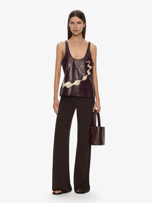 CHRISTOPHER ESBER Fragment Leather Tank (Multi)