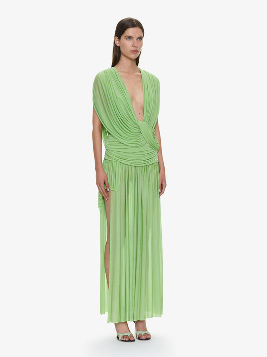 CHRISTOPHER ESBER Ripple Drape Top (Aloe)