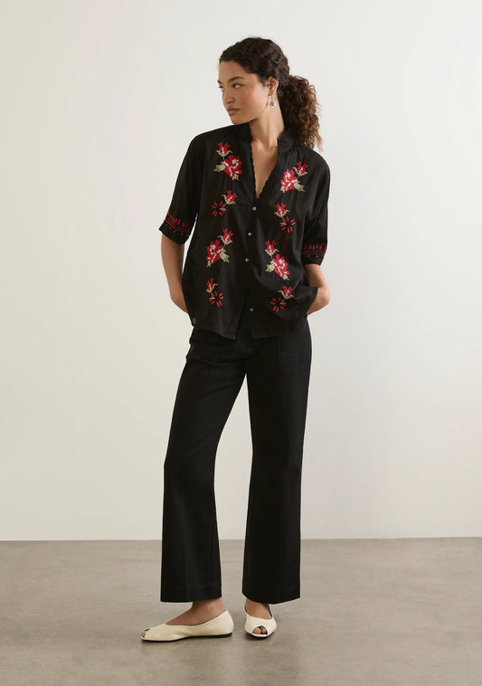 Auguste The Label Reign Blouse (Black)