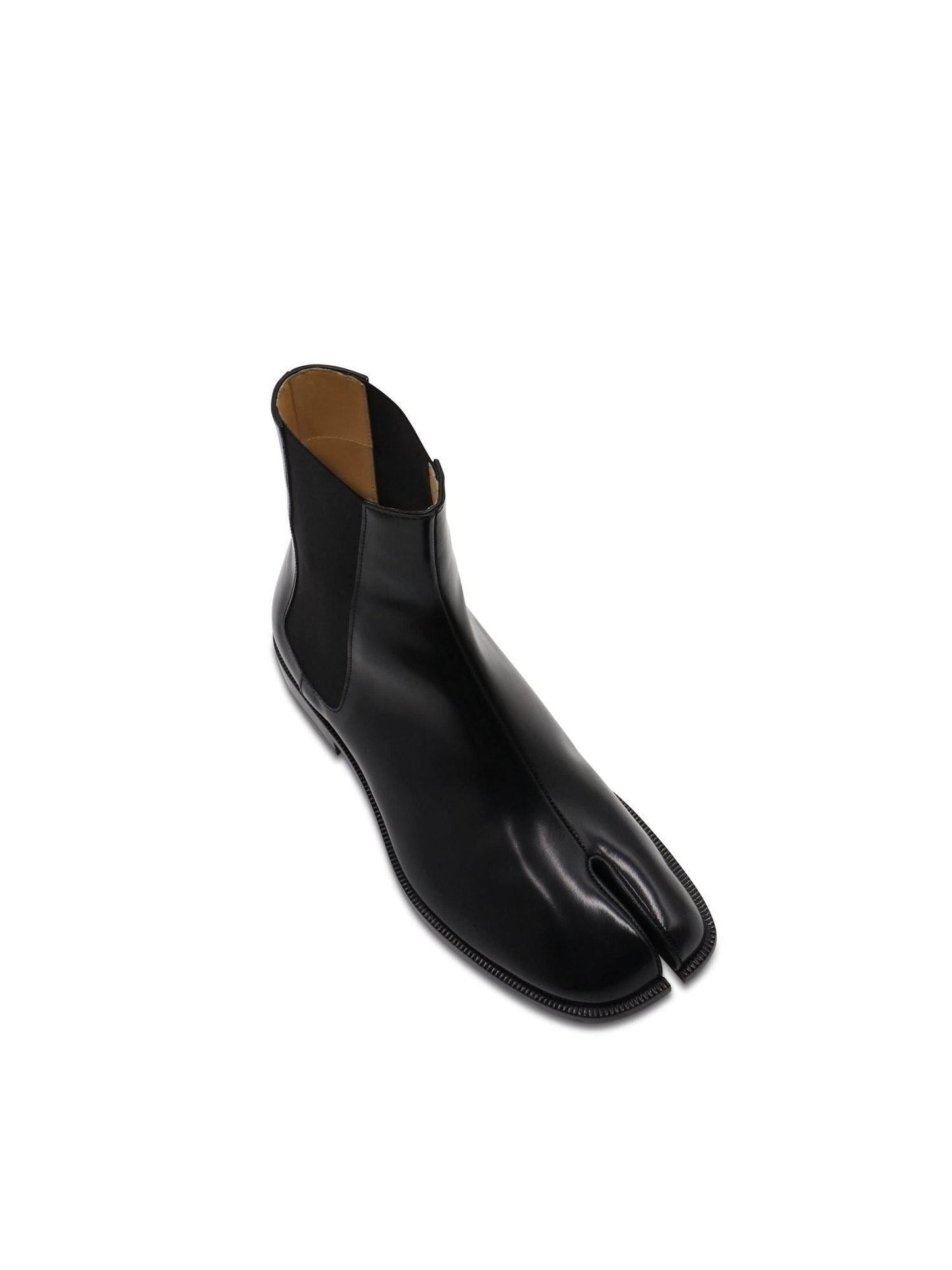 MAISON MARGIELA Tabi Toe Ankle Boots (Black)