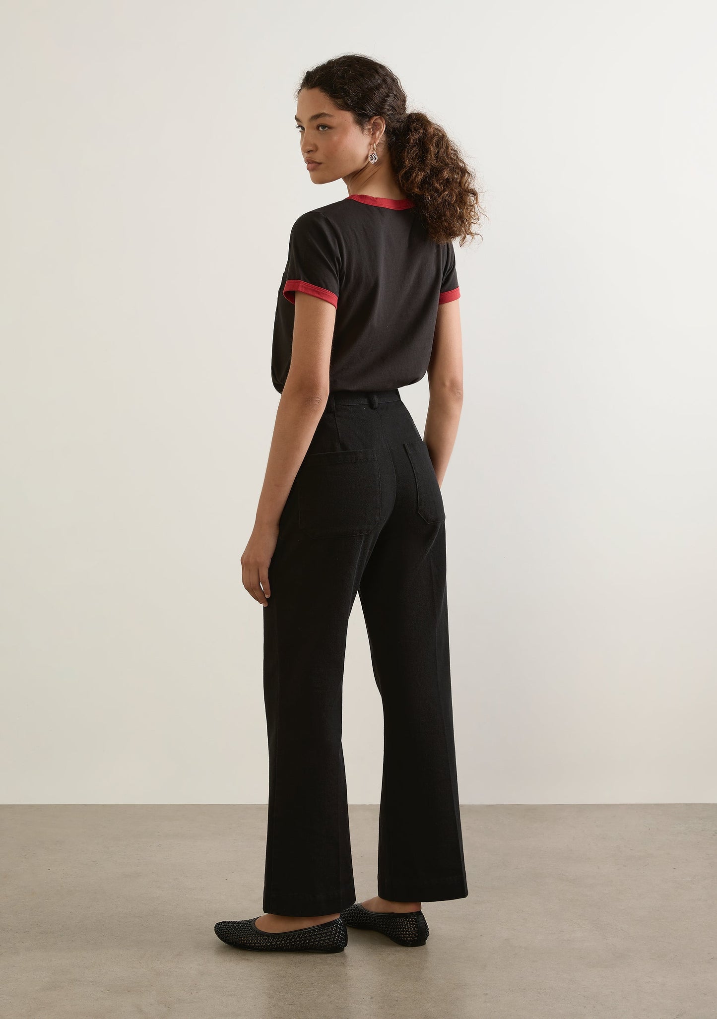 Auguste The Label Carter Ringer Tee (Black)