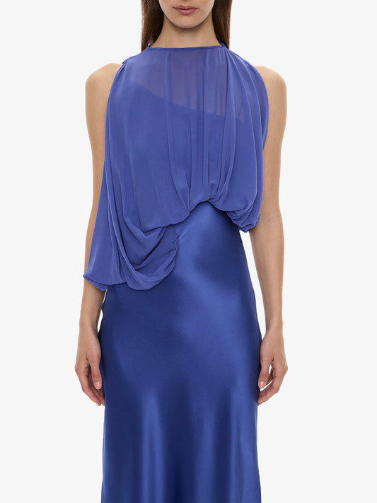 CHRISTOPHER ESBER Cumulus Midi Dress (Indigo)