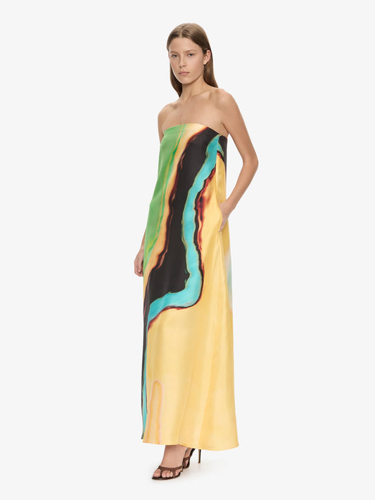 Embargo Aura Silk Strapless (Dress)
