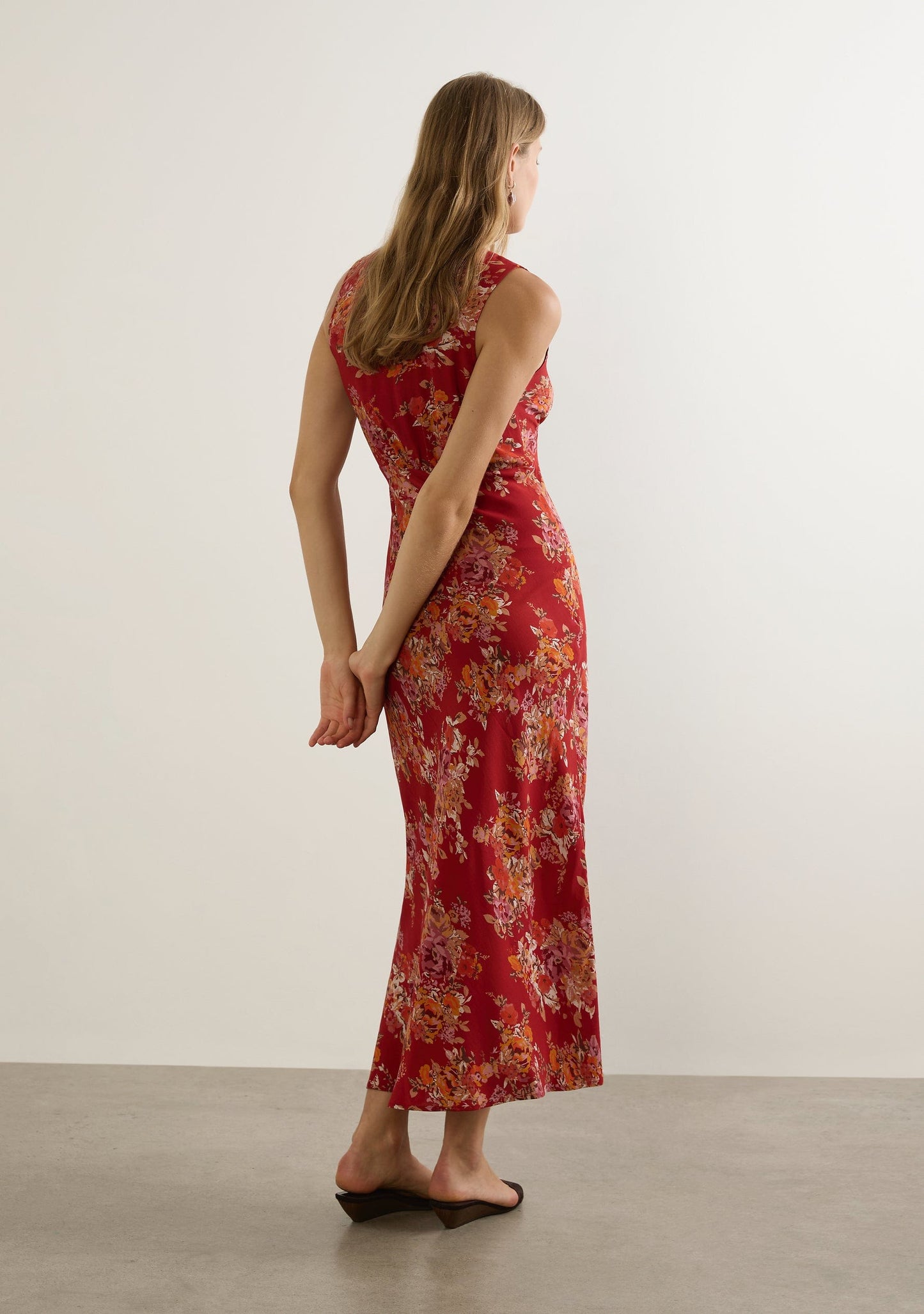 Auguste The Label Cooper Midi Dress (Red)