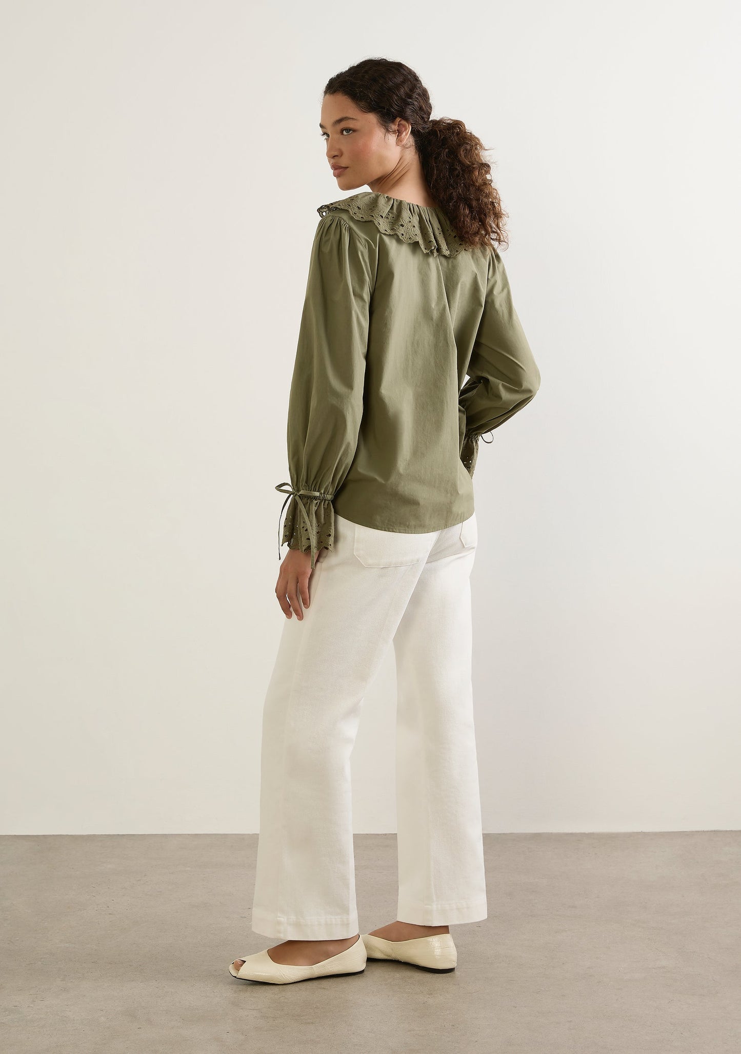 Auguste The Label Verity Blouse (Green)