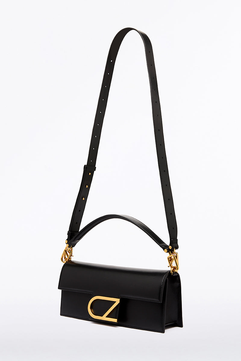 Carla Zampatti Cz La Borsa Baguette Bag (Black)