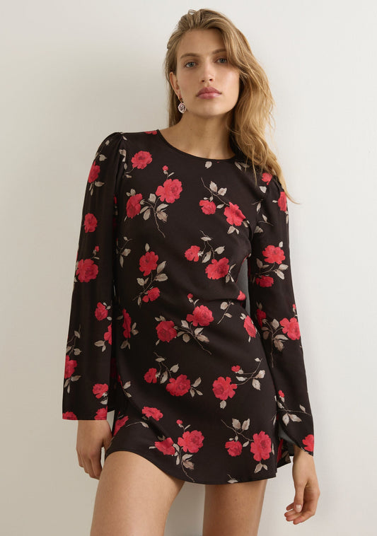 Auguste The Label Maxine Mini Dress (Black)