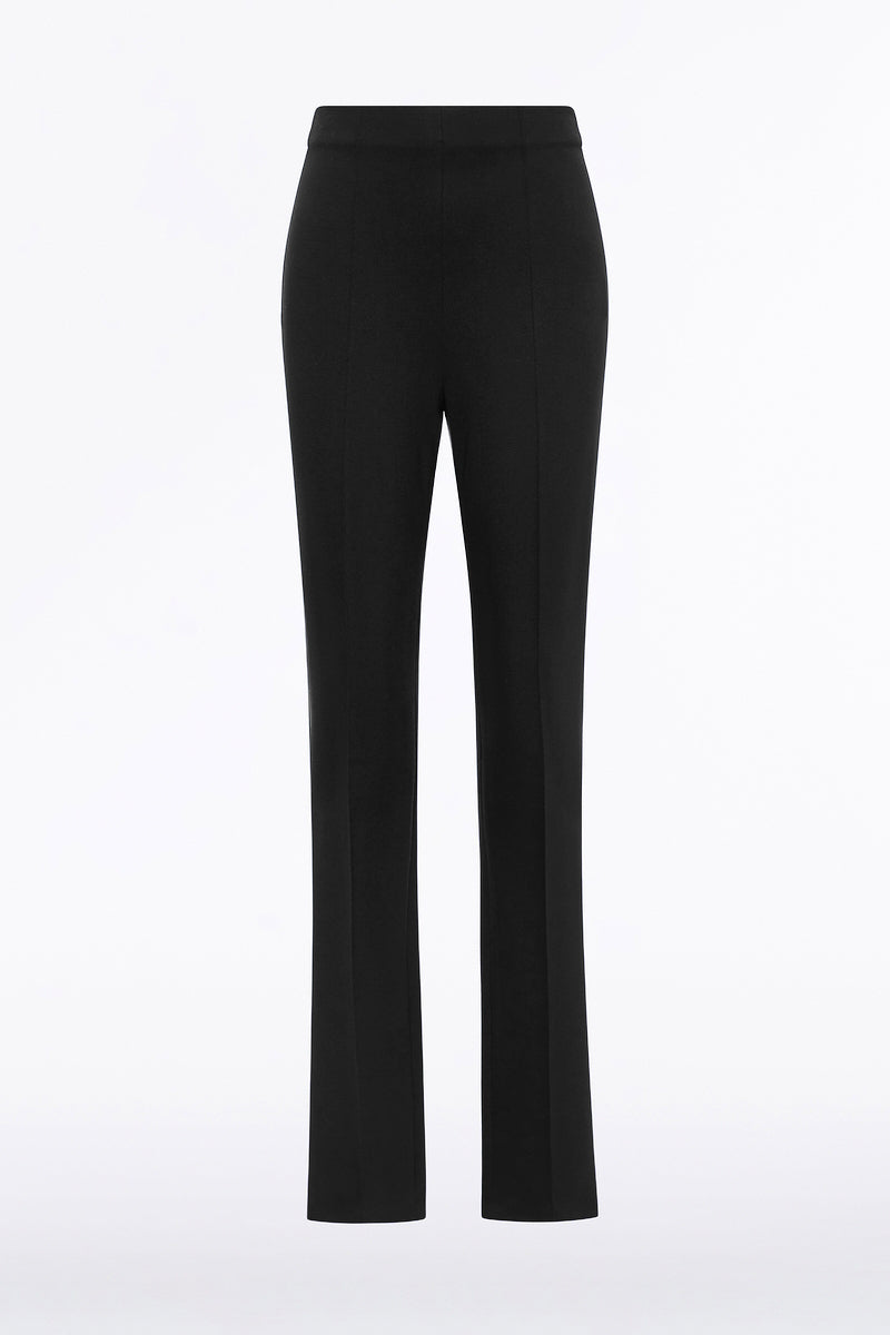 Carla Zampatti Ponte Pinstitch Slim Leg Pant (Black)