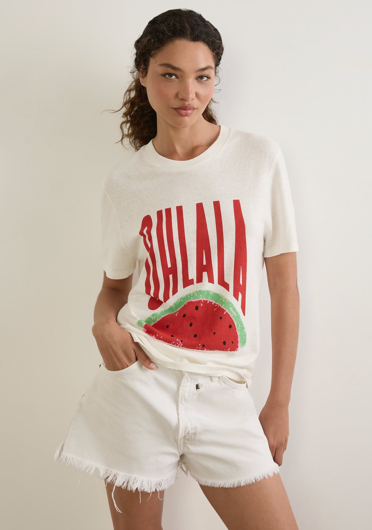 Auguste The Label Oh La La Classic Tee (White)