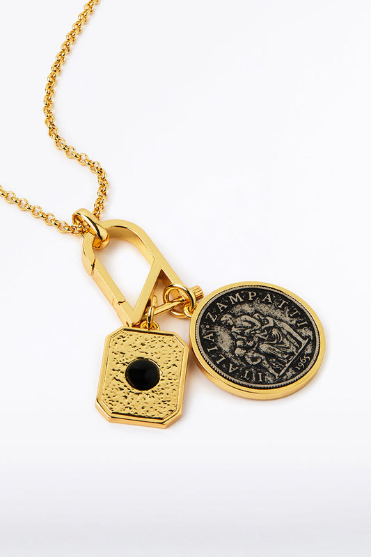 Carla Zampatti Charm Keeper Necklace (Print)