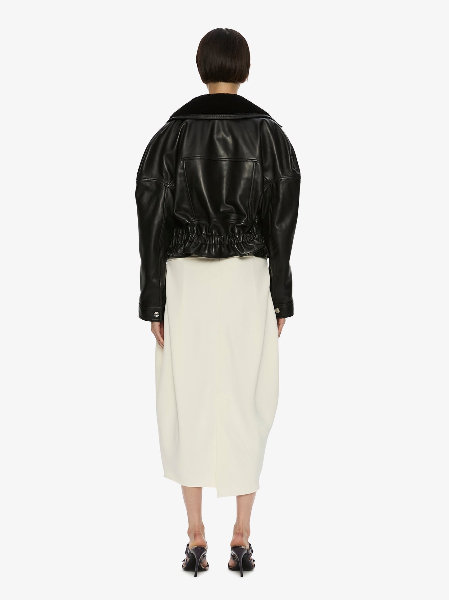CHRISTOPHER ESBER Atlas Leather Jacket (Black)