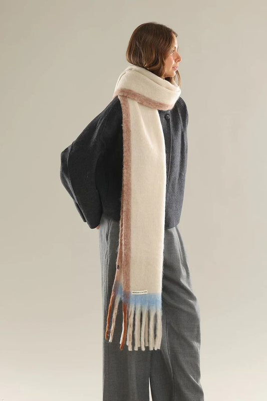 Sass Clothing Mya Chunky Scarf In (Cream)