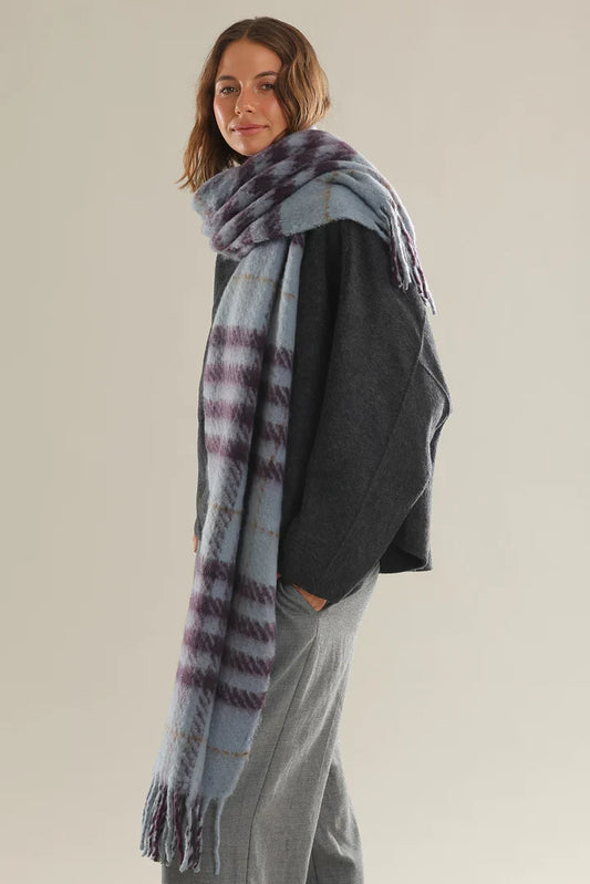 Sass Clothing Hallie Scarf (Blue)