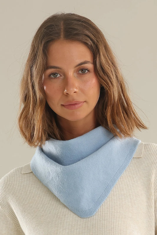 Sass Clothing Katrina Triangle Scarf (Blue)