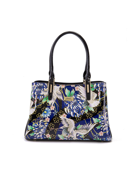 NATSUMI GRIP HANDLE LEATHER BAG-SF13-0378-SALE