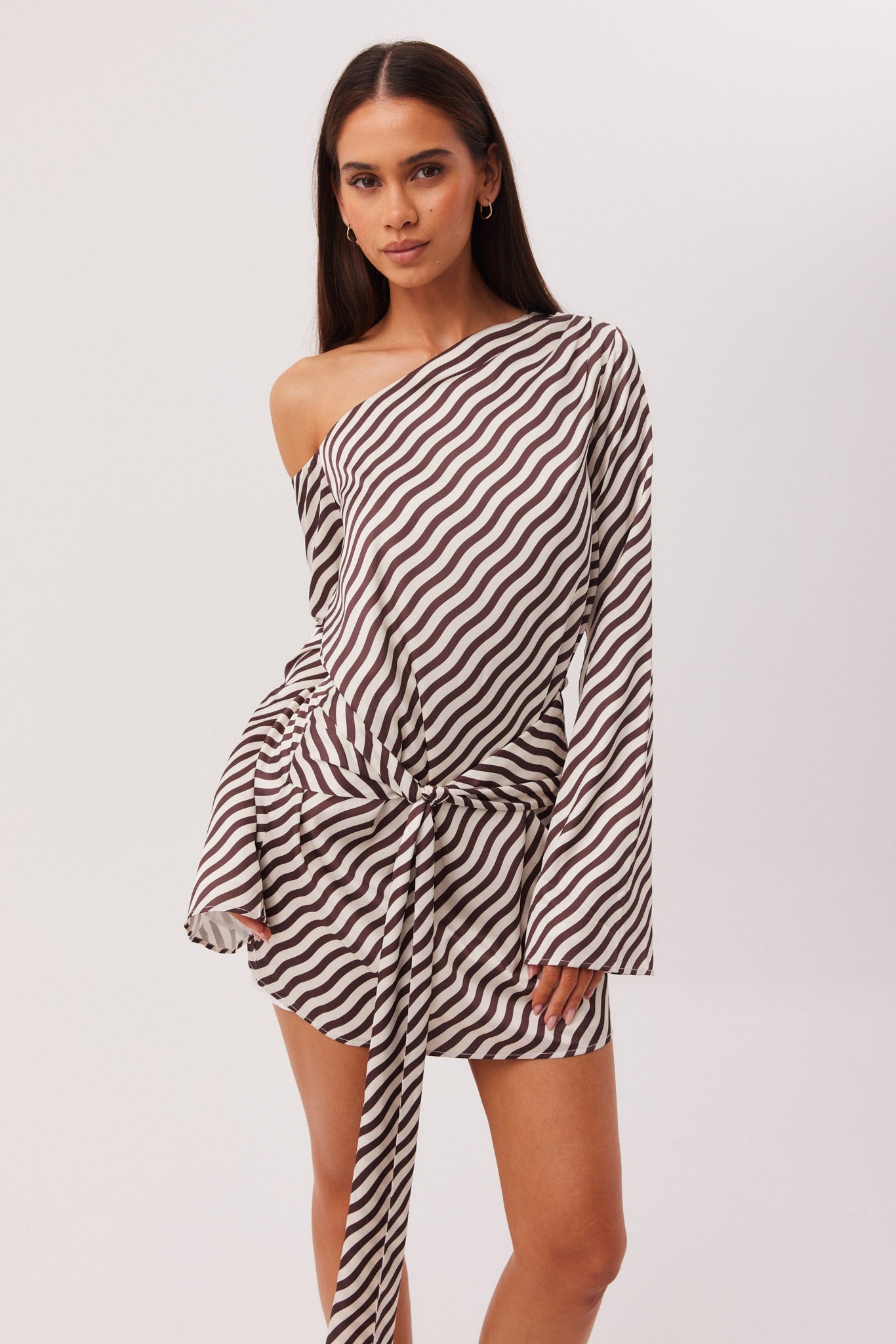 SNDYS SKAI MINI DRESS (Stripe)
