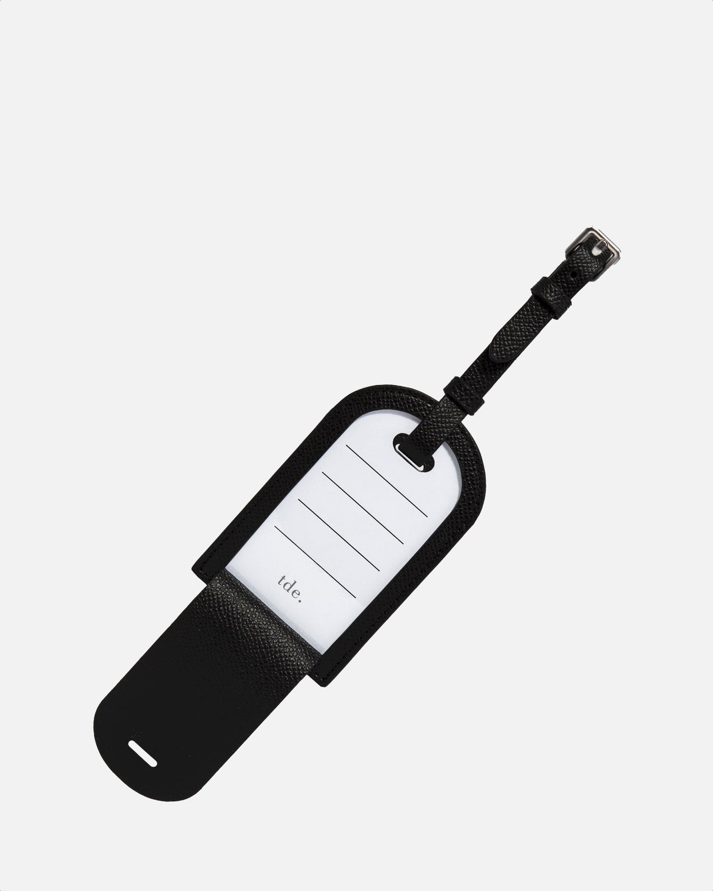The Daily Edited Essentials Square Luggage Tag (Black)
