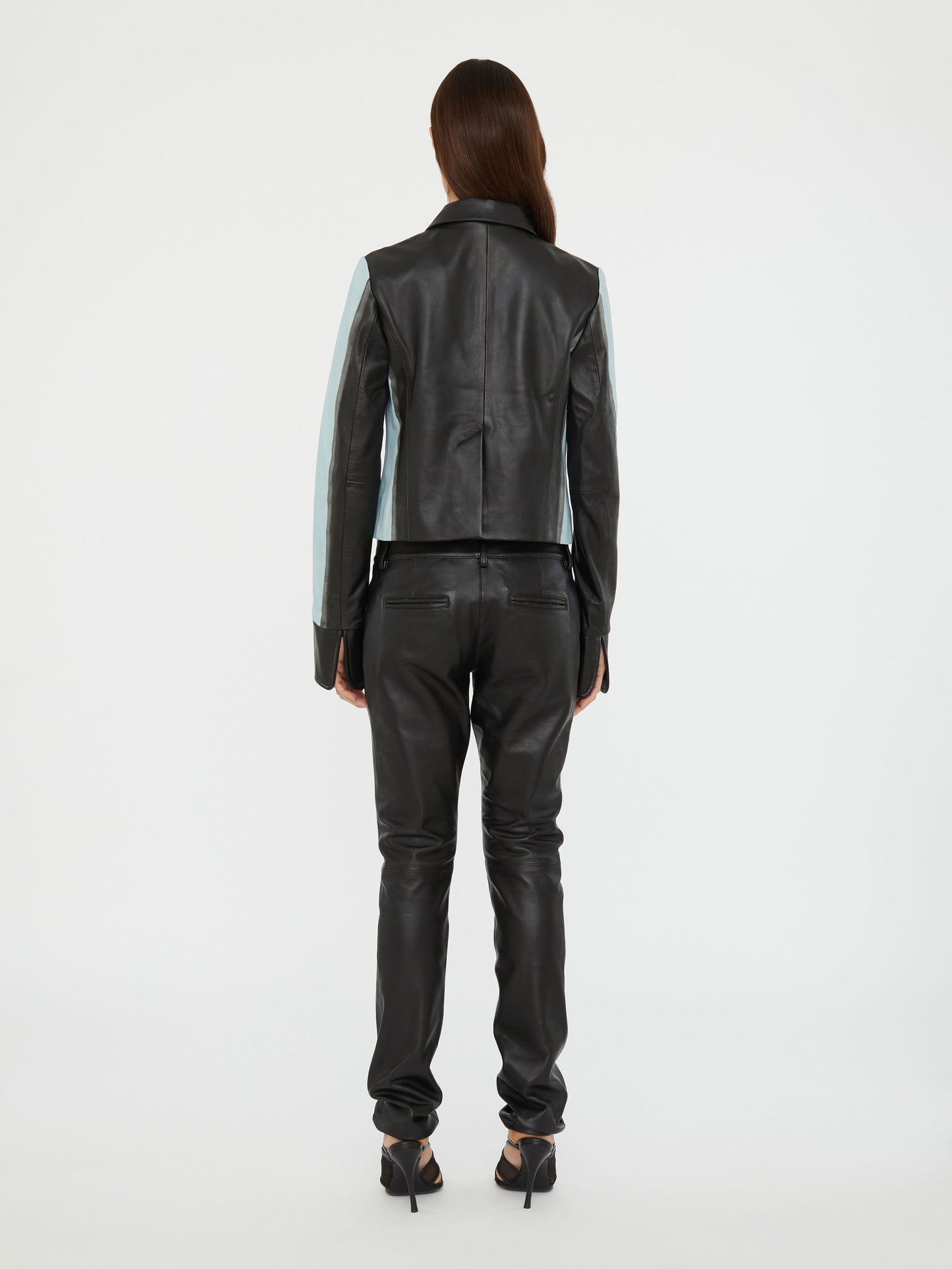 Christopher Esber Scuffed Leather Jacket (Black)