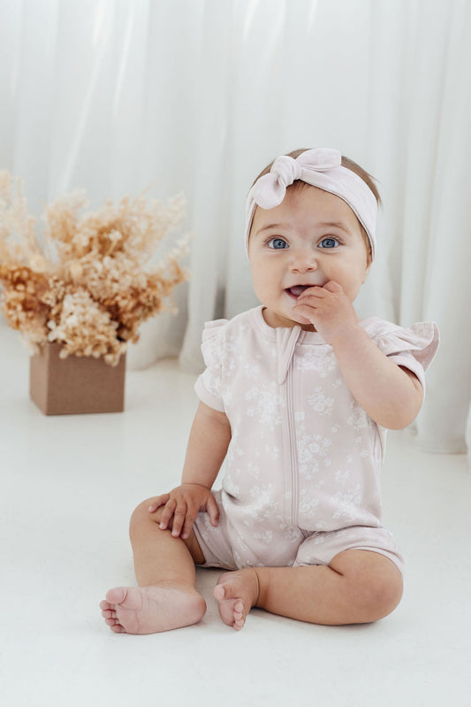 Eve Floral Zip Romper