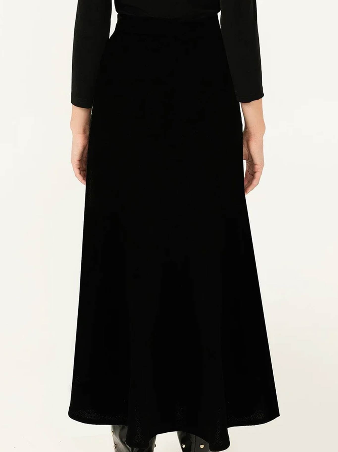 SACHA DRAKE ANGIE A-LINE SKIRT (Black)