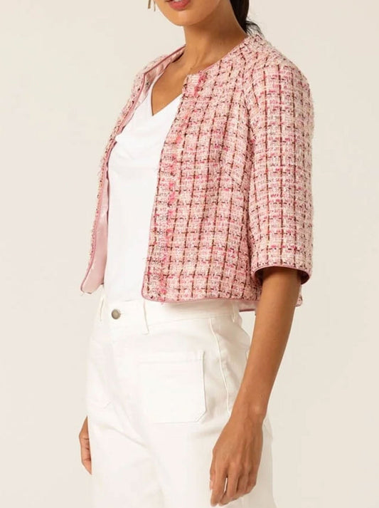 Sacha Drake La Rose Jacket (Pink White)