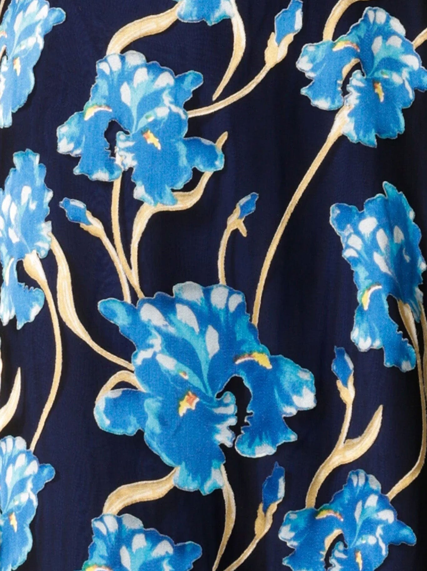 SACHA DRAKE LINNEE WRAP MIDI DRESS (Blue Iris)