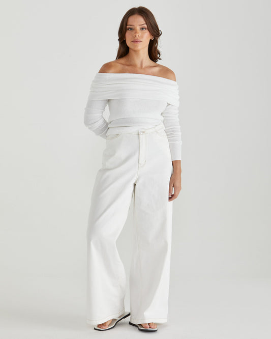 Sass Clothing Azura Top (Ivory)