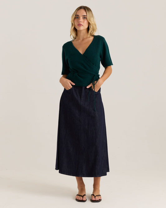 Sass Clothing Casey Cardi (Teal)