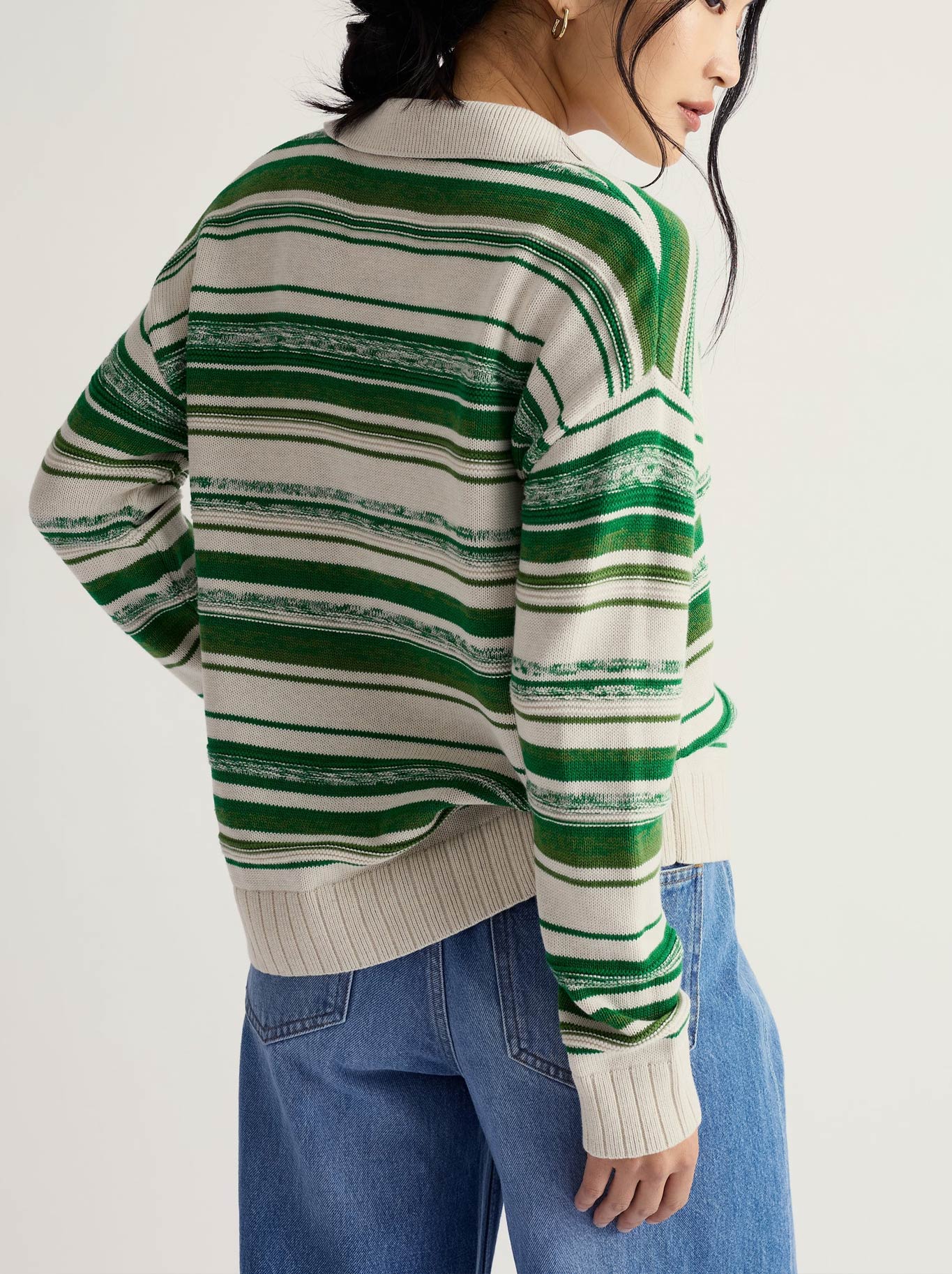 SEASALT BIRD FLIGHT JUMPER (Corula Chalk Bright Green)