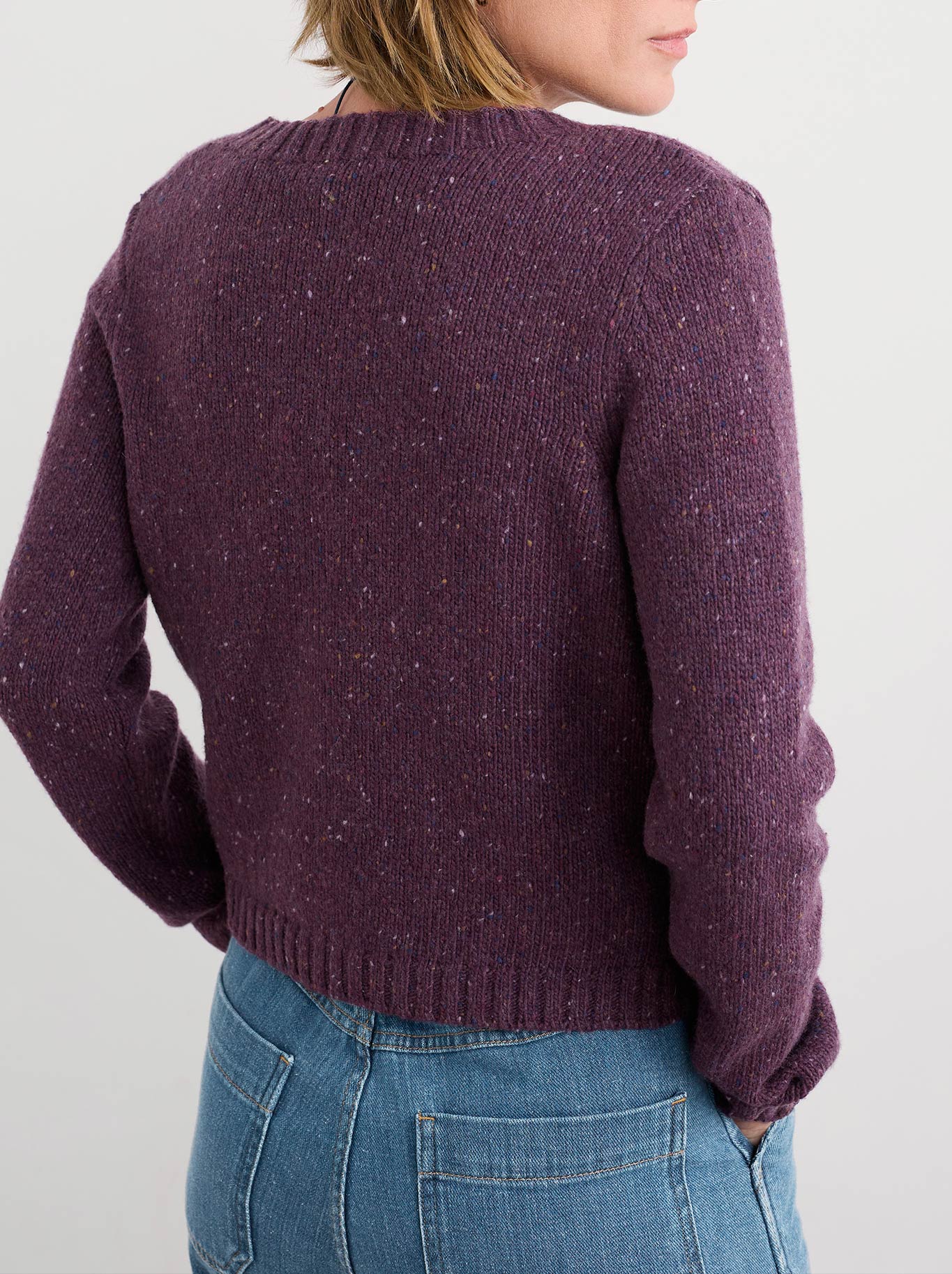 Seasalt Dawson Pick Cardigan (Grape)