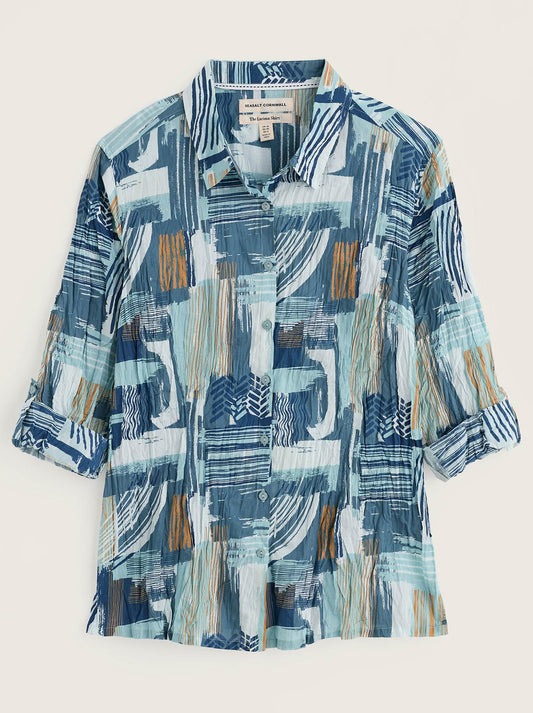 Seasalt Larissa Shirt (Aerial Marks Reflection)