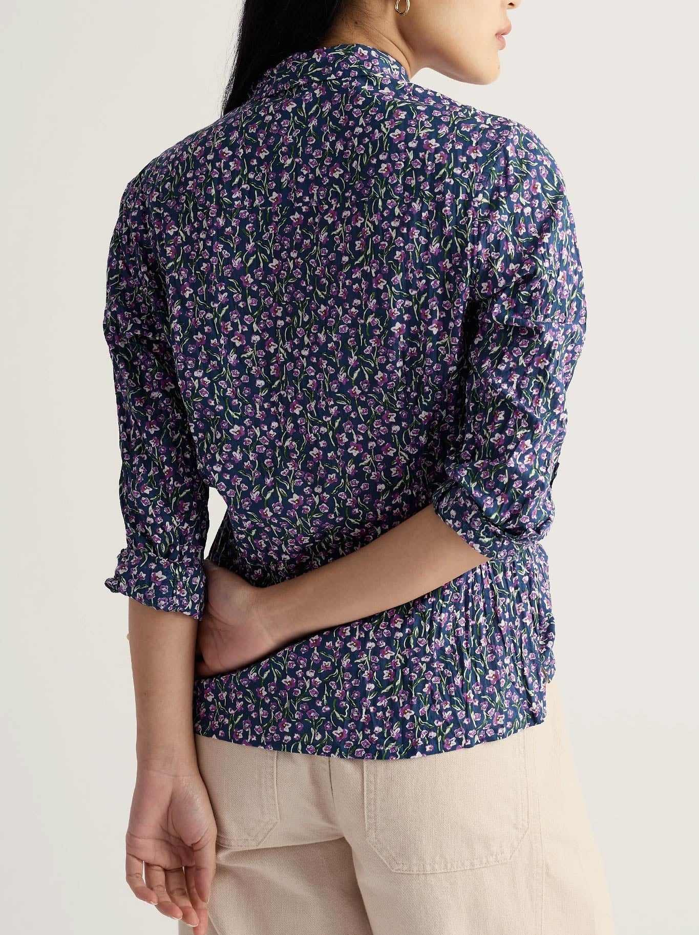 SEASALT LARISSA SHIRT (Flax Flower)