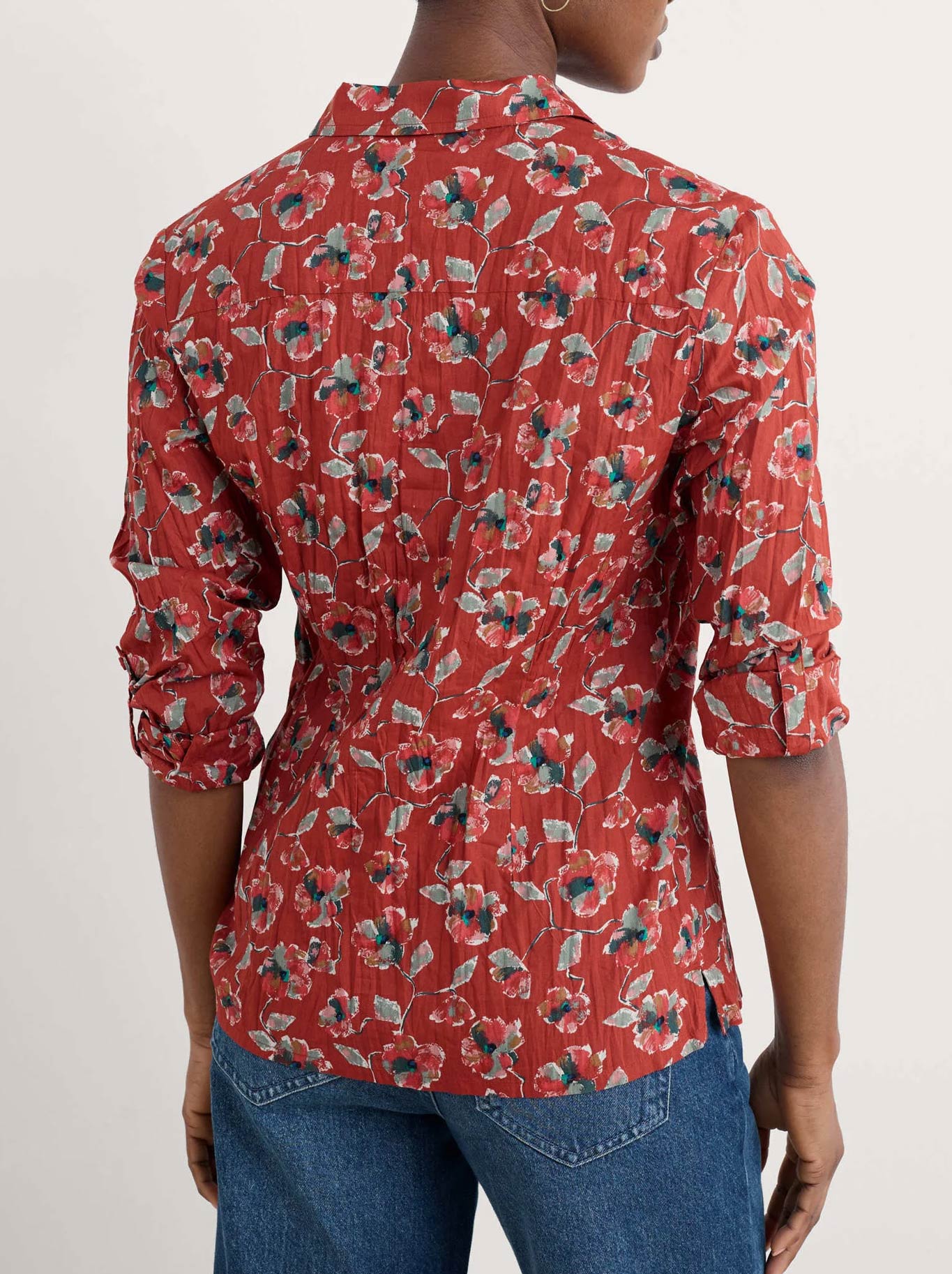 SEASALT LARISSA SHIRT (Red Sail)
