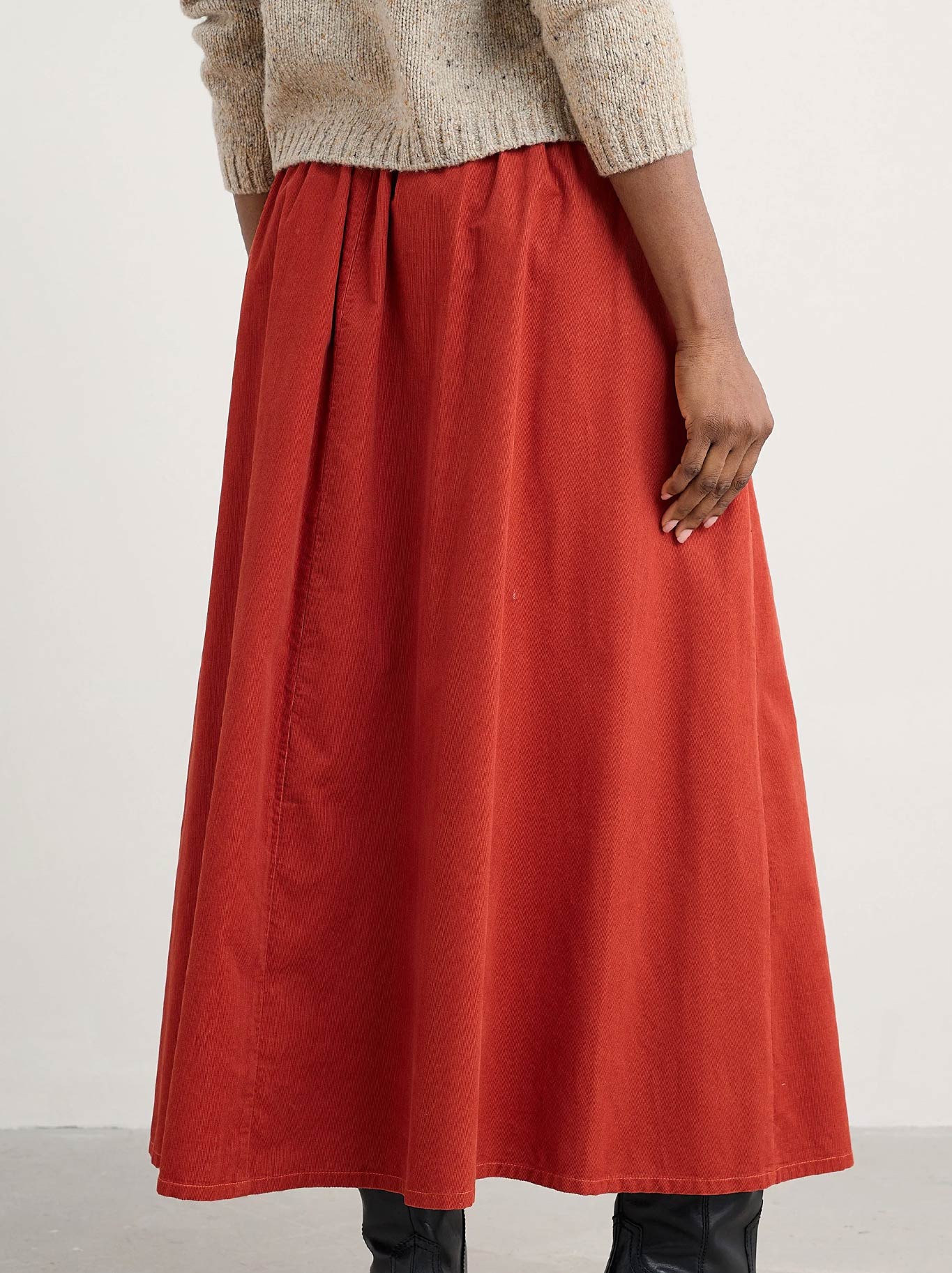 SEASALT MEVAGISSEY SKIRT (Cinnamon)