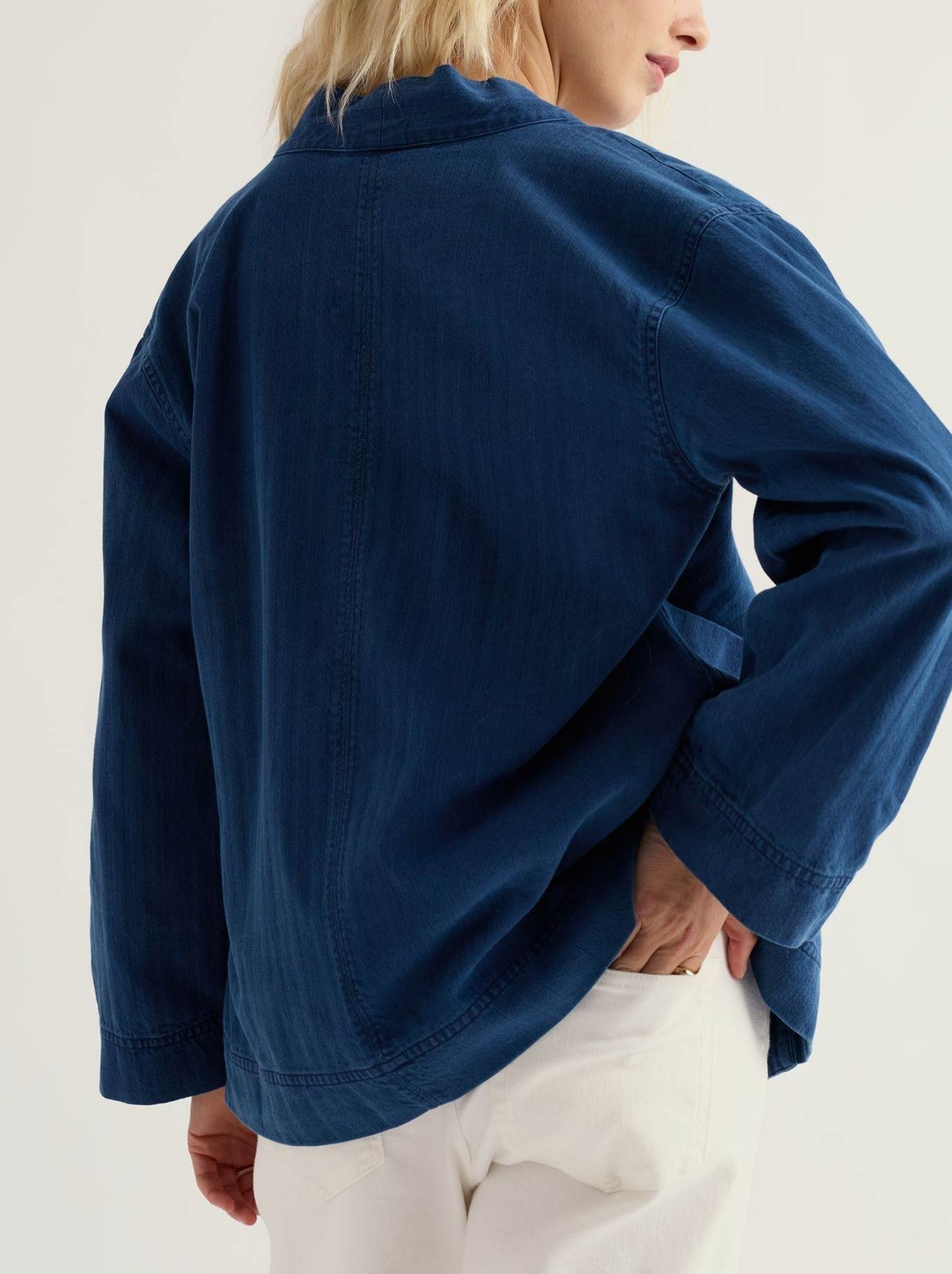 SEASALT PENWERRIS JACKET (Mid Indigo)