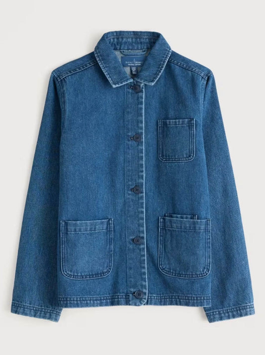 SEASALT READING ROCKS JACKET (Mid Wash)