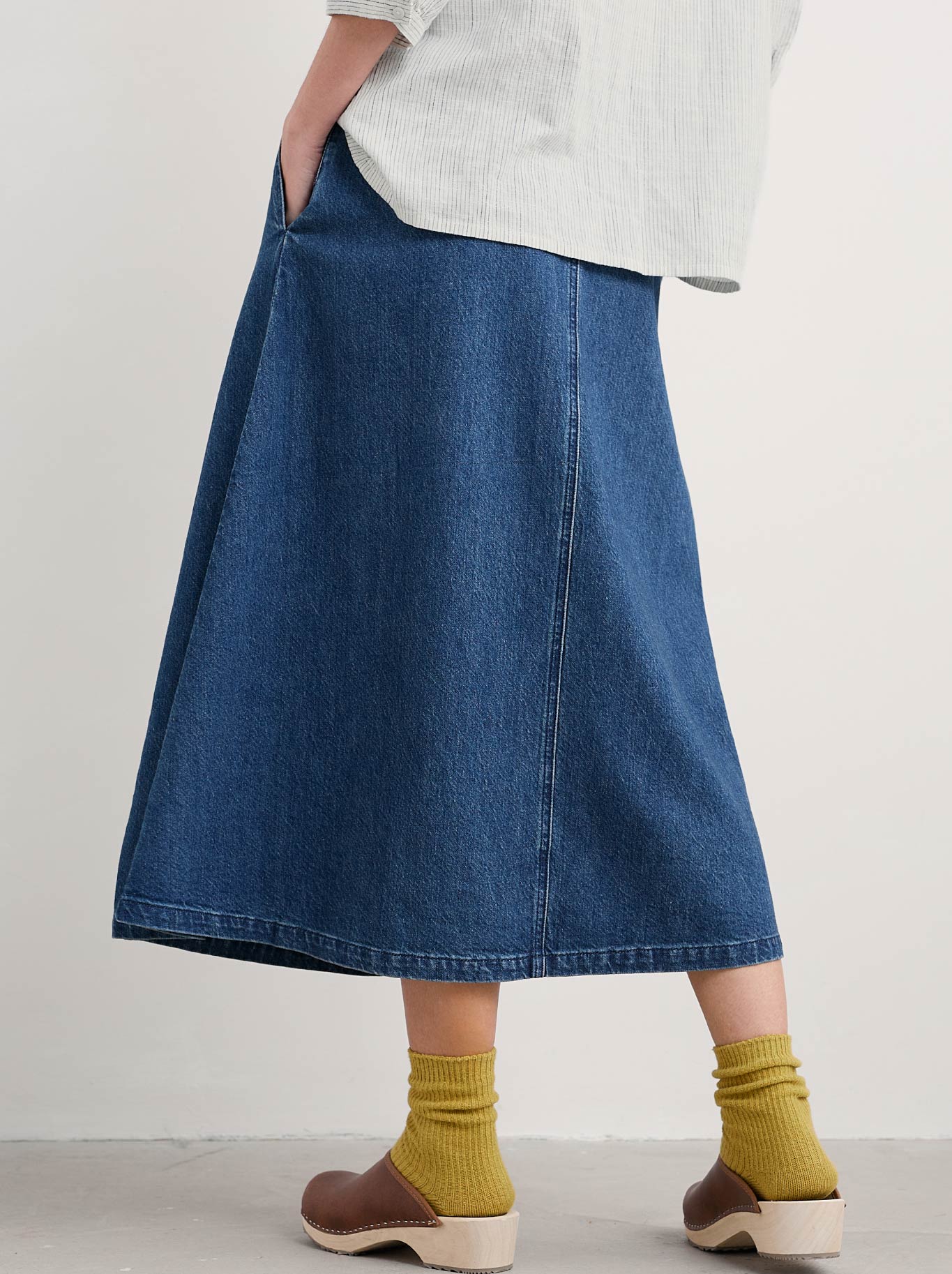 SEASALT RESTHARROW SKIRT (Mid Wash)