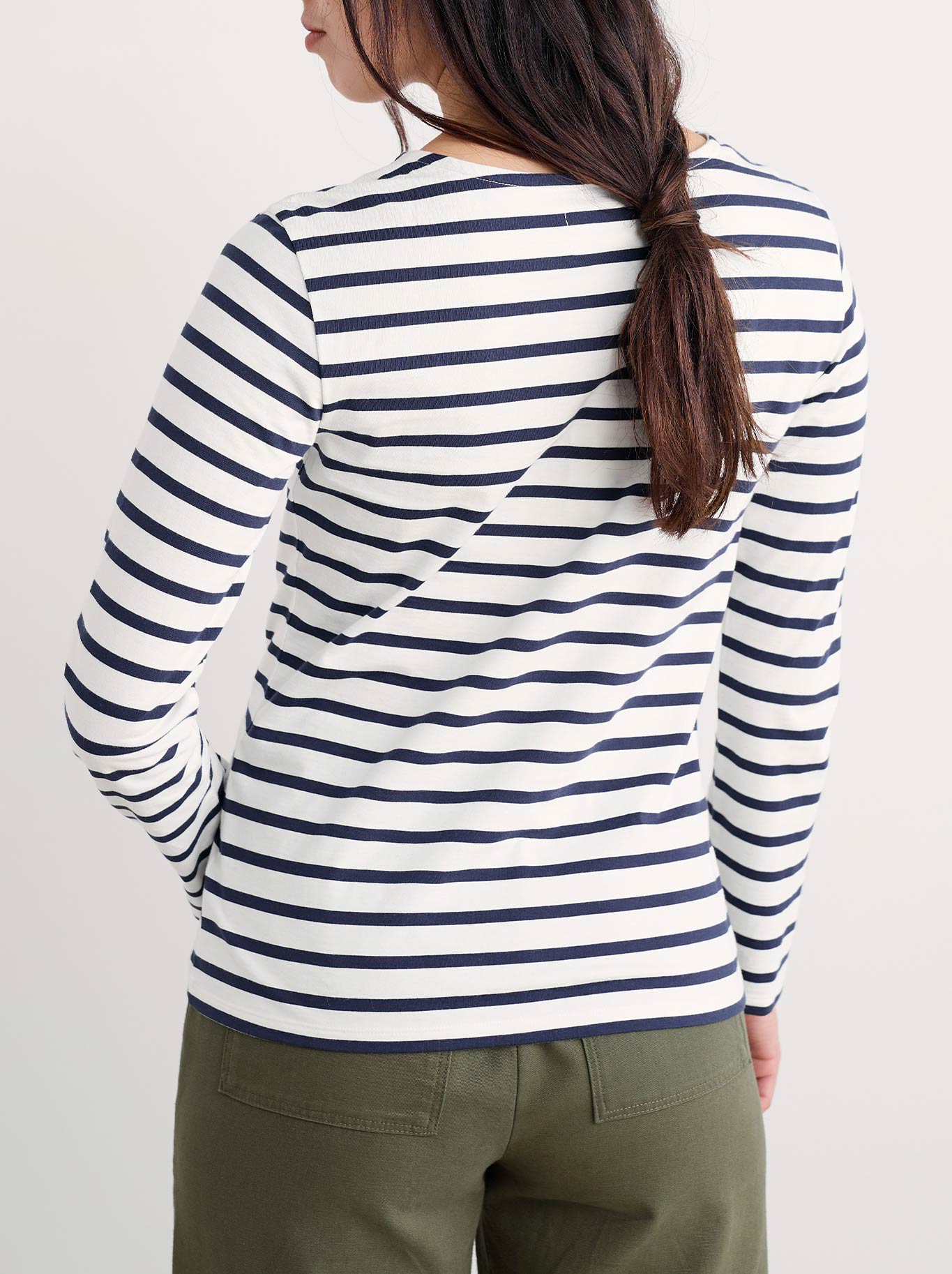 SEASALT SAILOR SHIRT (Breton Chalk Maritime)
