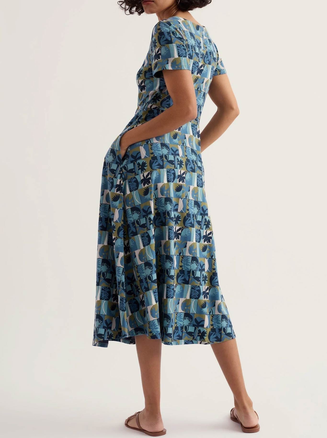 SEASALT VERONICA DRESS (Floral Splice)