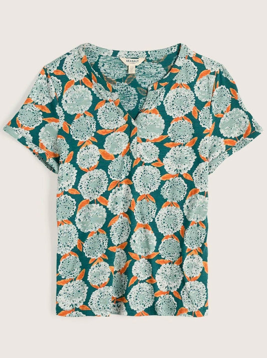 Seasalt Waterflow Top (Marigold Dark Wreckage)