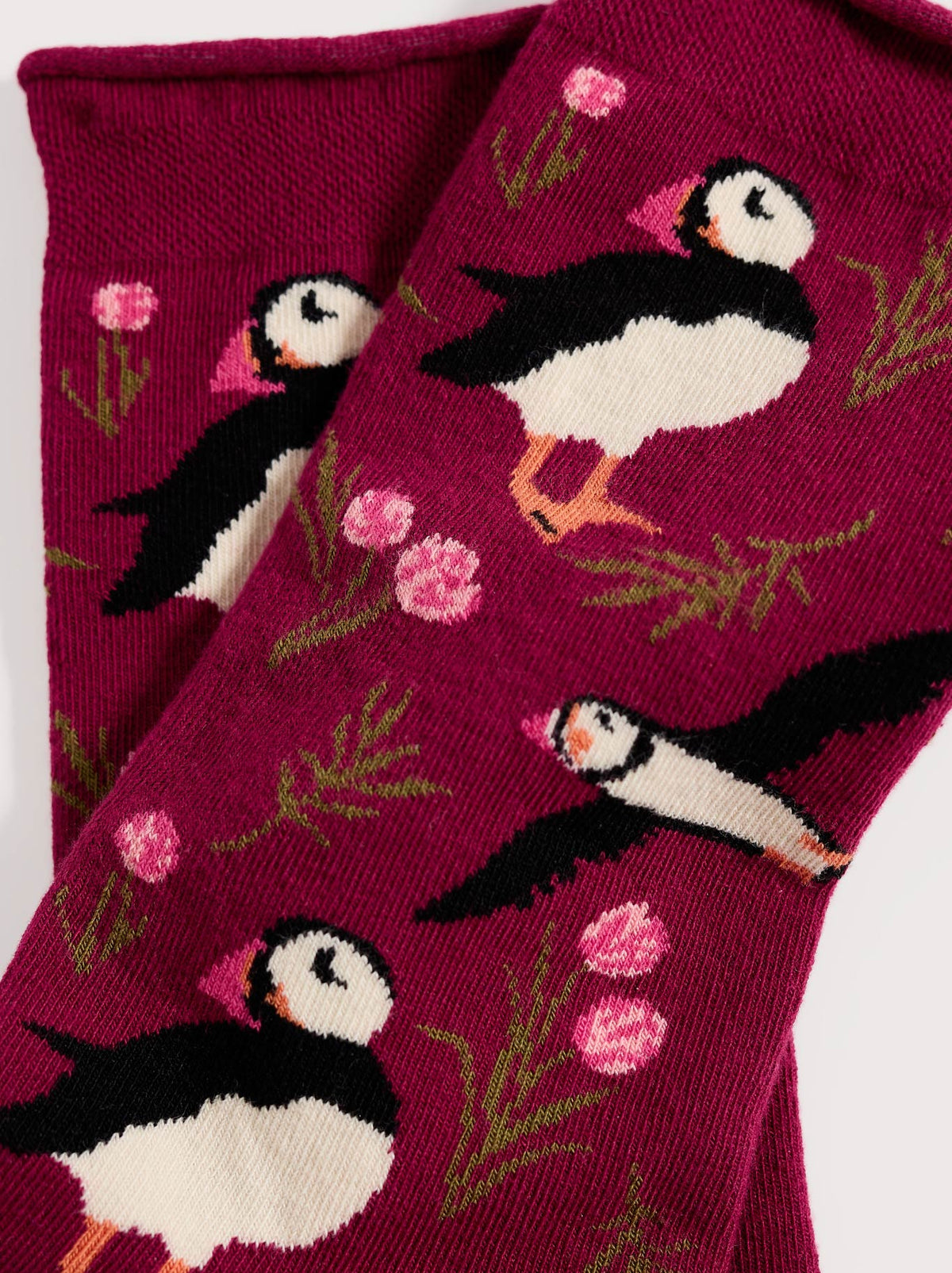 SEASALT BAMBOO ARTY SOCKS (Apple)
